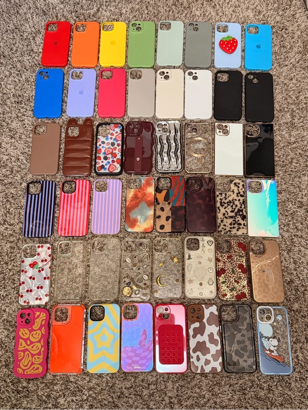 iPhone 15 Cases - Assorted Styles & Colors